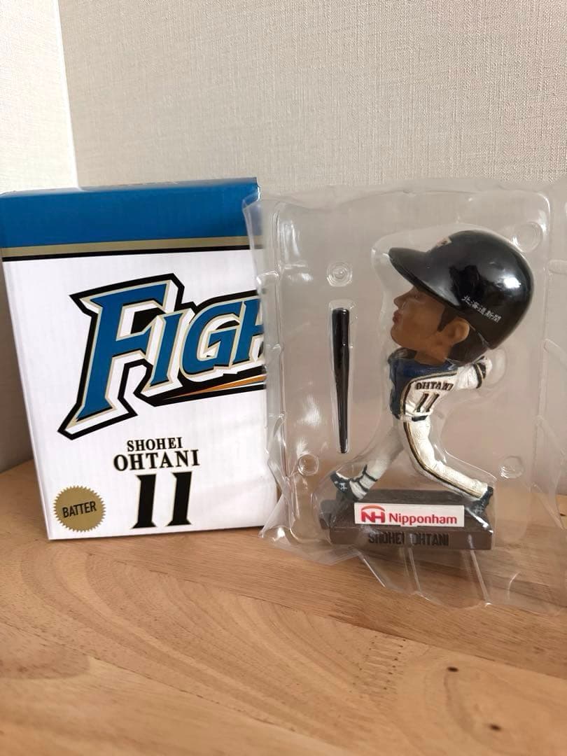 大谷翔平選手 日本ハムファイターズ 非売品ボブルヘッド バッター 新品