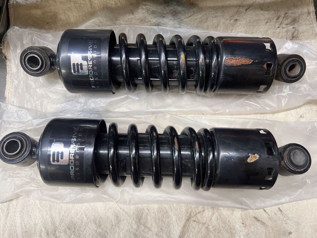 プログレッシブ412-4037 リアサスペンション ハーレーダビッドソン