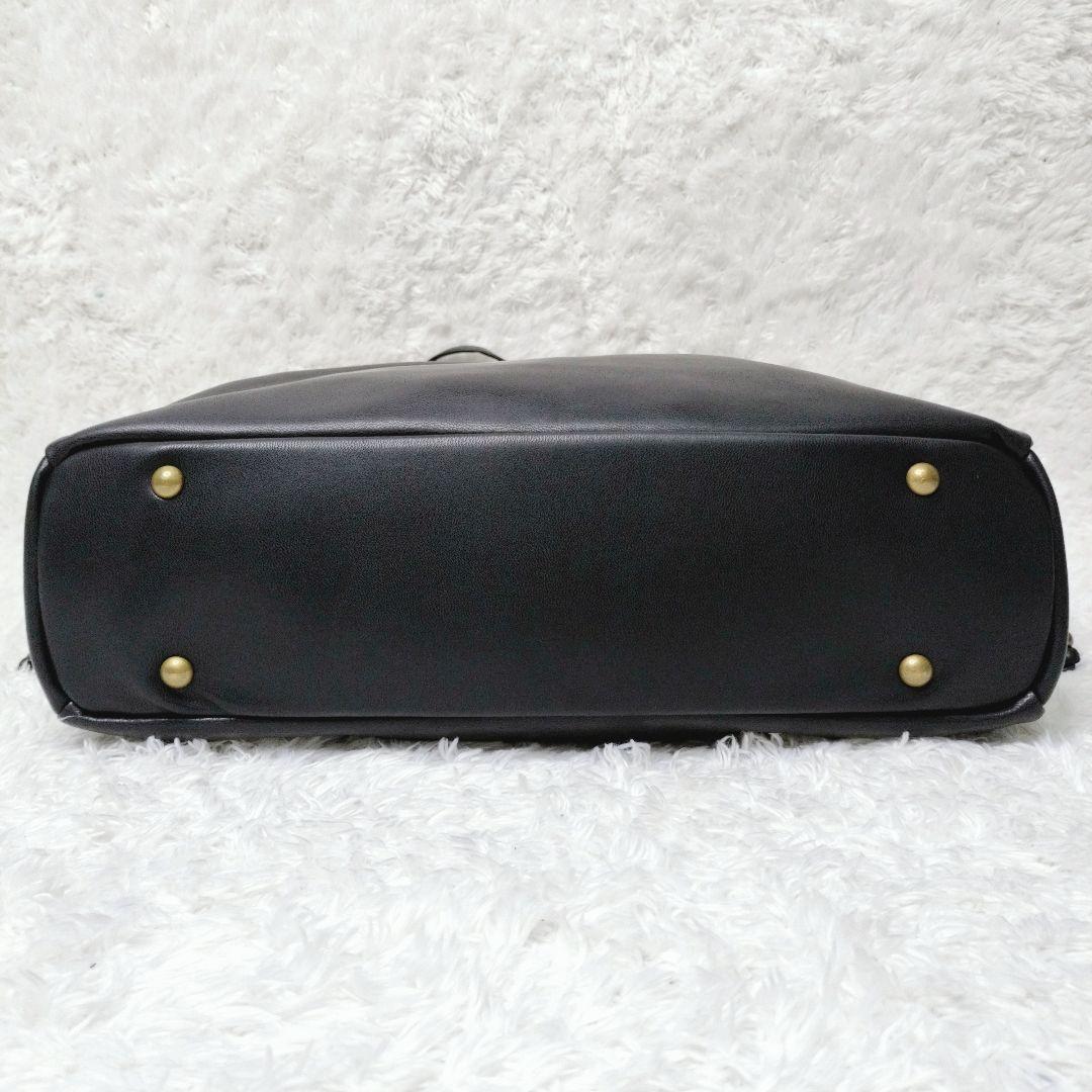 アナスイ トートバッグ ロッティ バタフライ A4収納可 スタッズ 黒