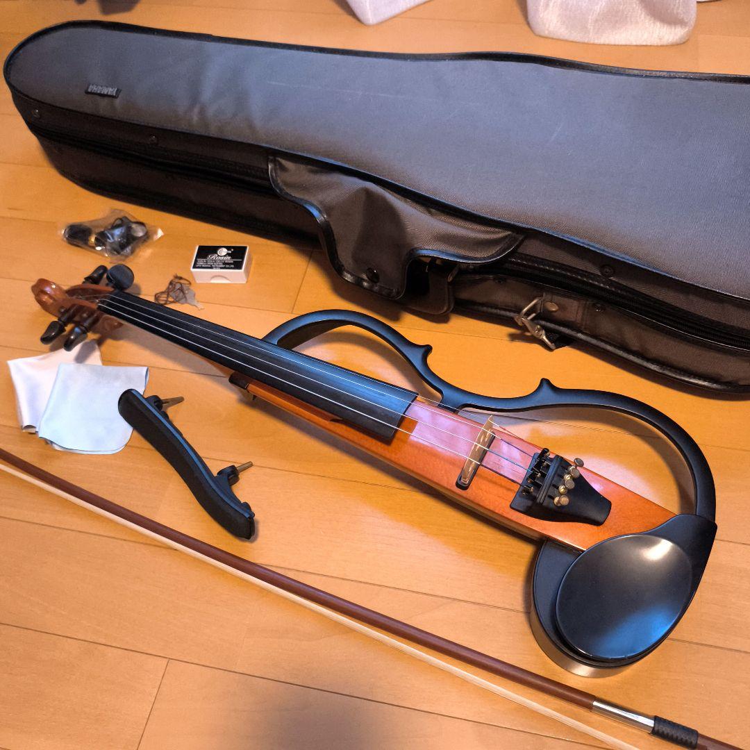 YAMAHA サイレントバイオリン SV-100 弓・ケース付 - メルカリ