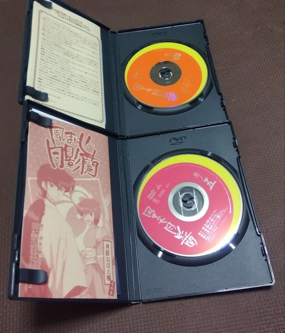 風まかせ月影蘭 DVD全5巻セット