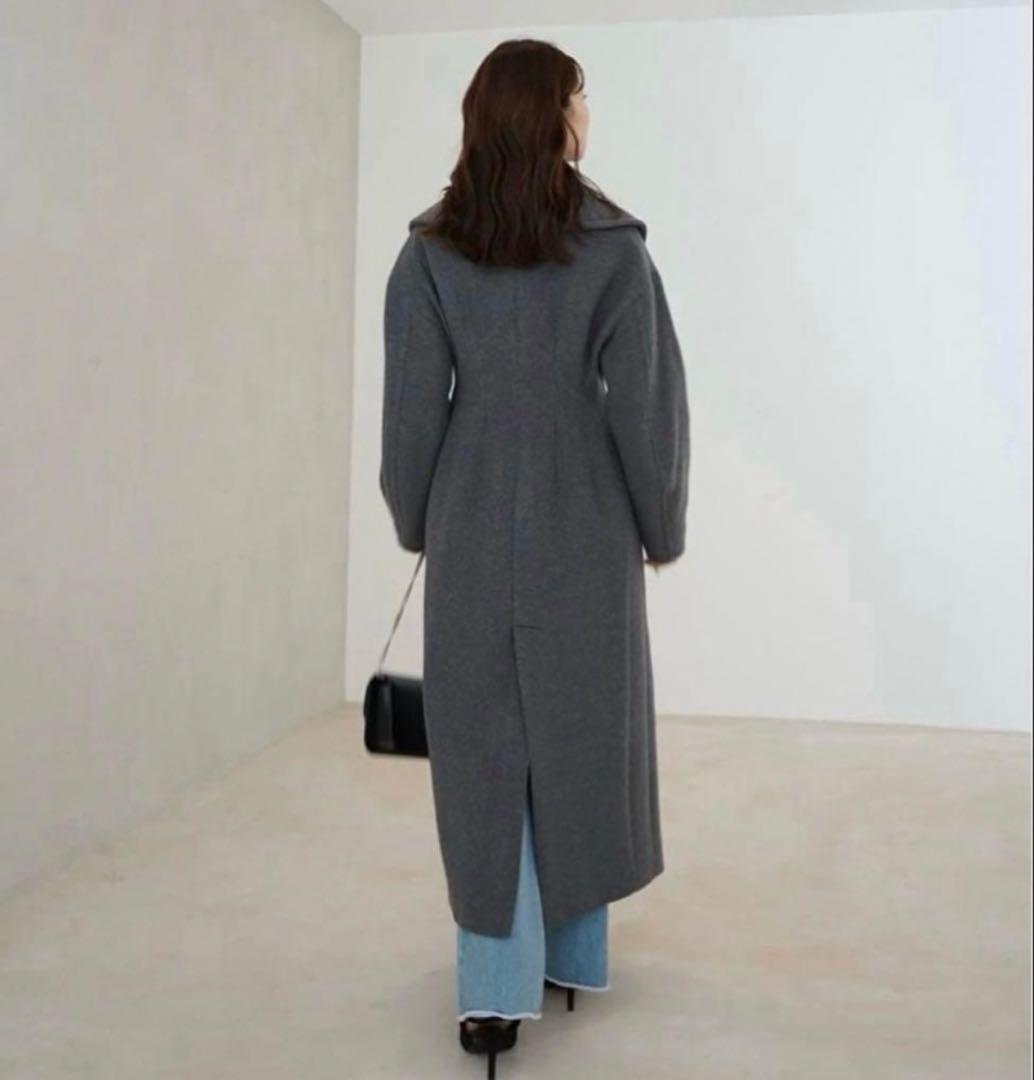 laubeblanc Cape collar Narrow line coat - メルカリ