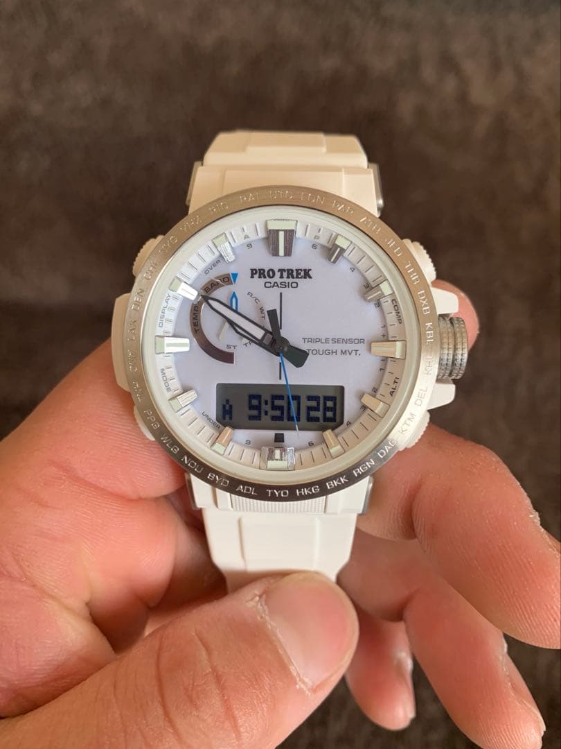 時計 PROTREK PRW60 7AJF PRW-60-7AJFサポートページ | CASIO