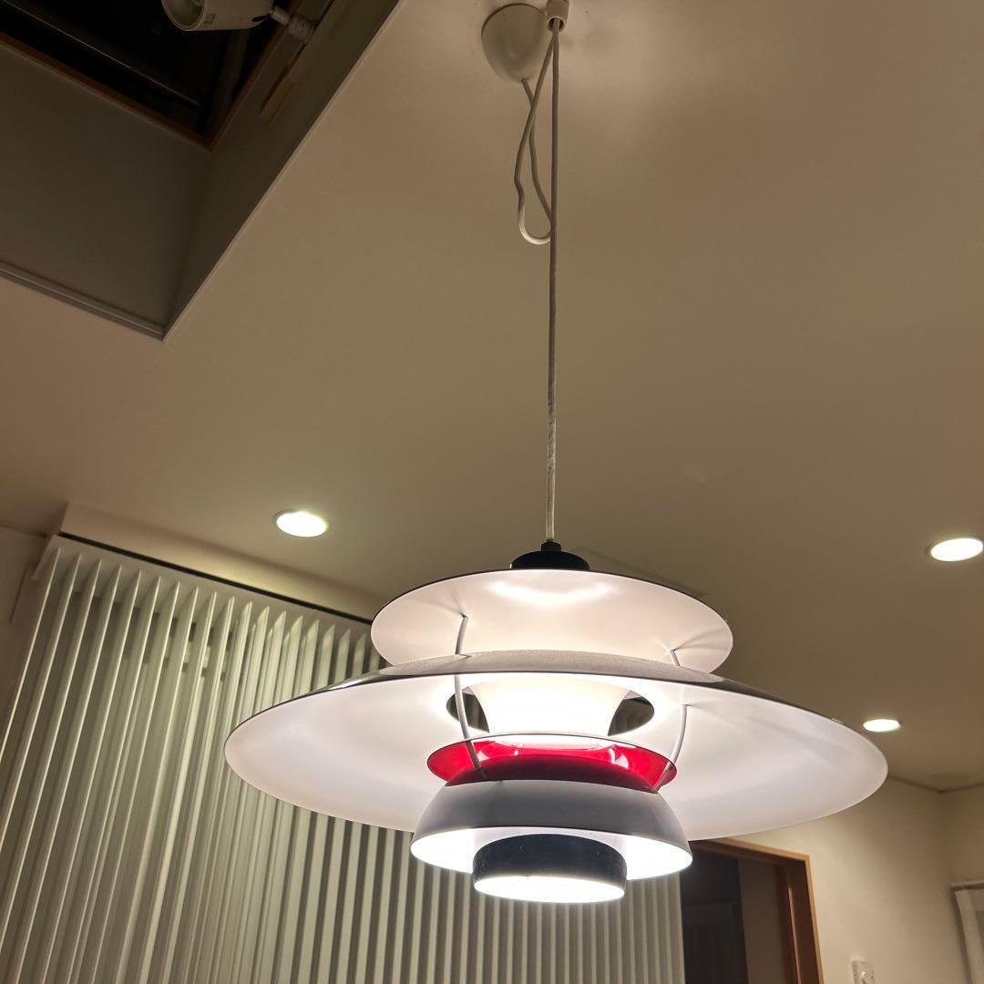 Louis PoulsenPH5クラシック白黒赤　展示品 ルイスポールセン PH5 クラシックホワイト 展示品