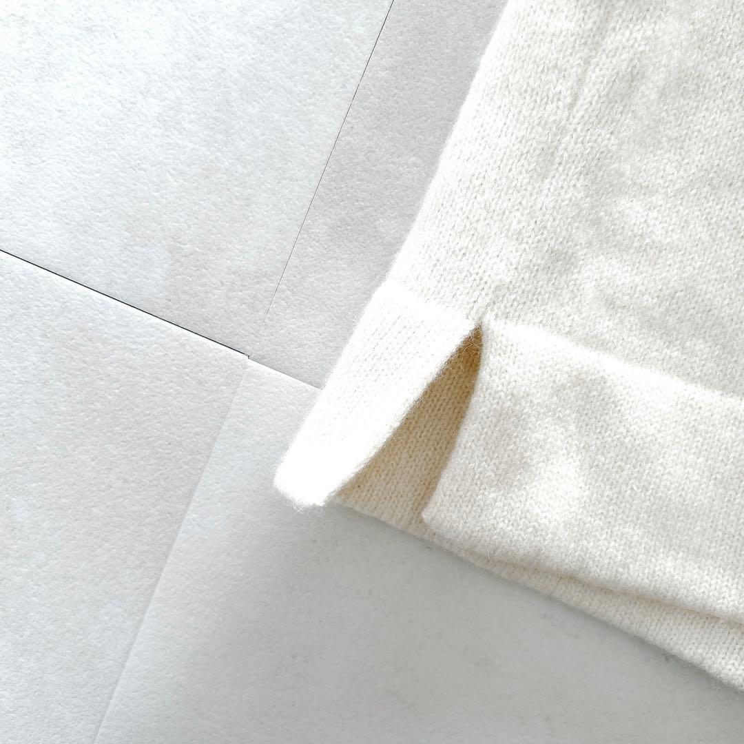 美品✨マーガレットハウエル　ロールネックニット　長袖　現行定番人気　アイボリー