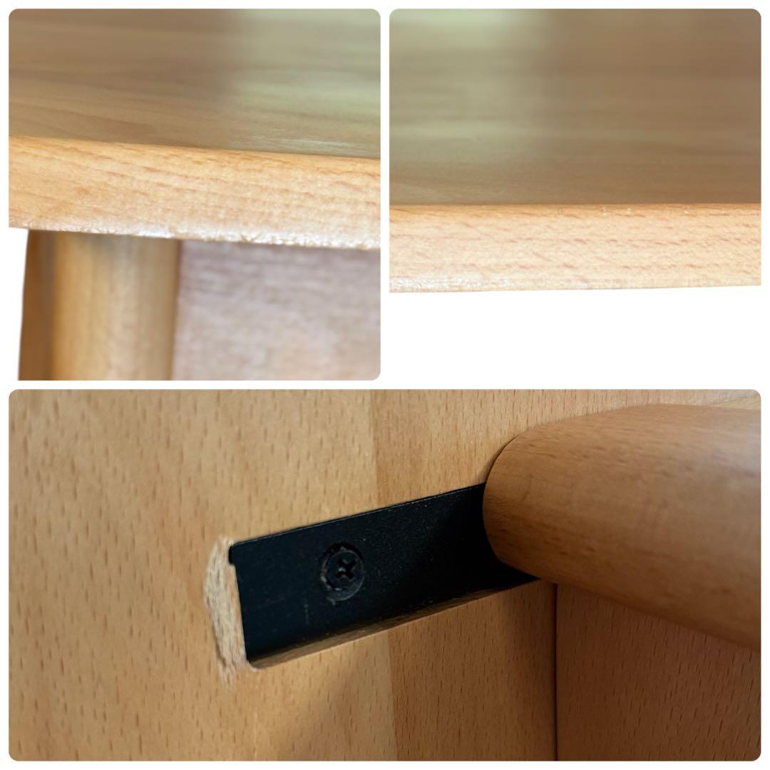 HR666 【美品レア】ACTUS &mano desk アクタス ビーチ材 - メルカリ