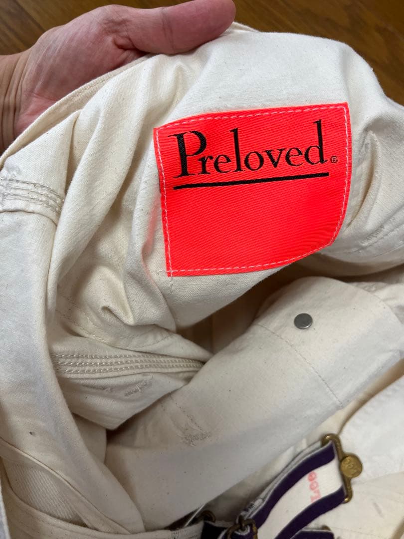 lee プレラブド preloved シンゾーン オーバーオール - メルカリ