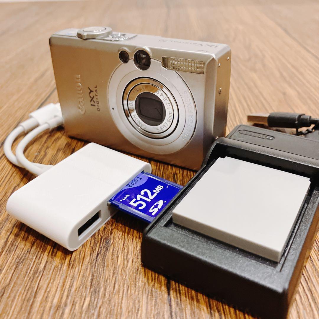 Canon IXY DIGITAL70 PC1193 デジタルカメラ　スマホ転送 Canon - スマホ転送OK！ キヤノン IXY DIGITAL 70 CCD搭載コンデジの