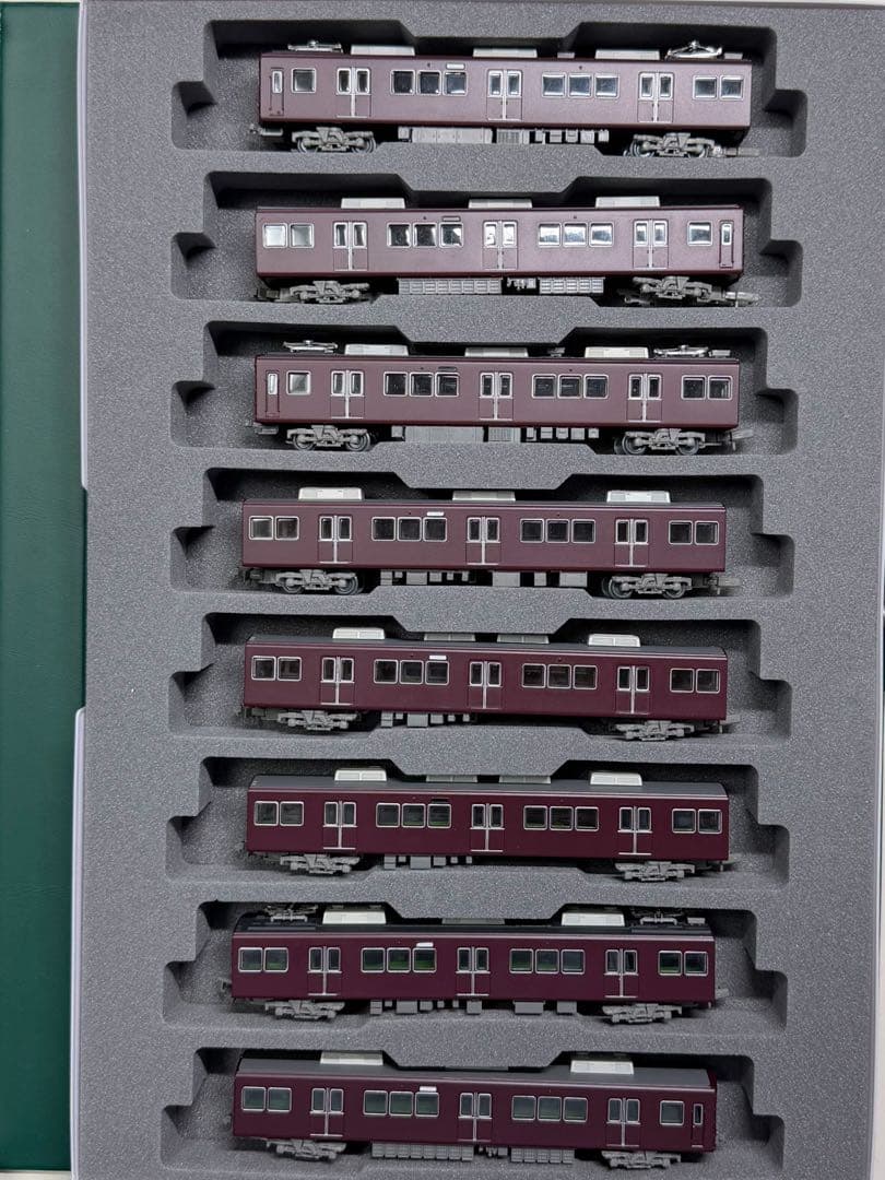 阪急5300系8両フル編成/5319編成等/鉄コレ/仕掛け品 懐かしの片幕車、鉄コレ阪急5300系(原形)をゲット！ | オキラクウサギ