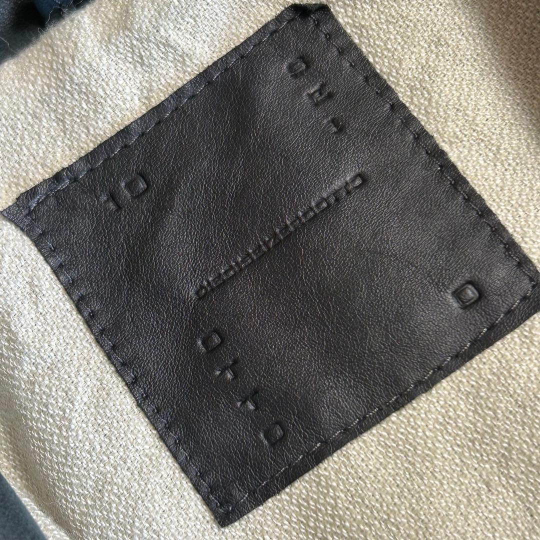 10sei0otto ディエチセイゼロオット レザージャケット イタリア製 M