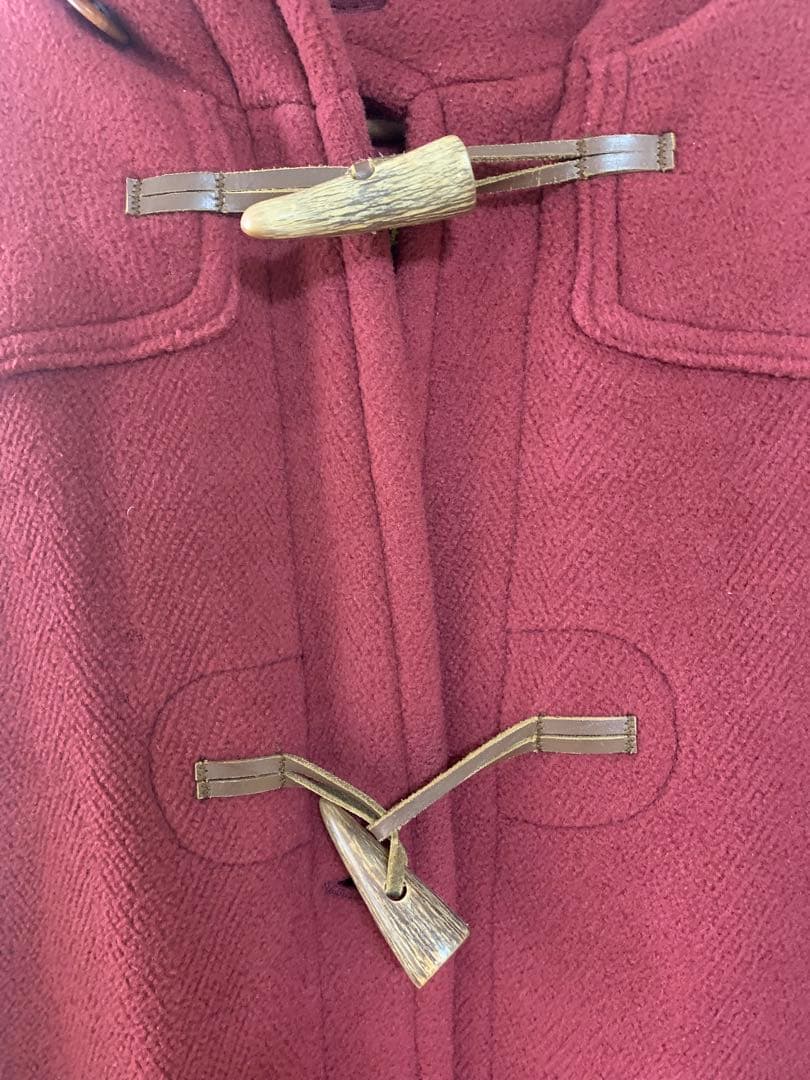 希少】旧タグ緑タグINVERTERE ダッフルコートヘリンボーンムーア