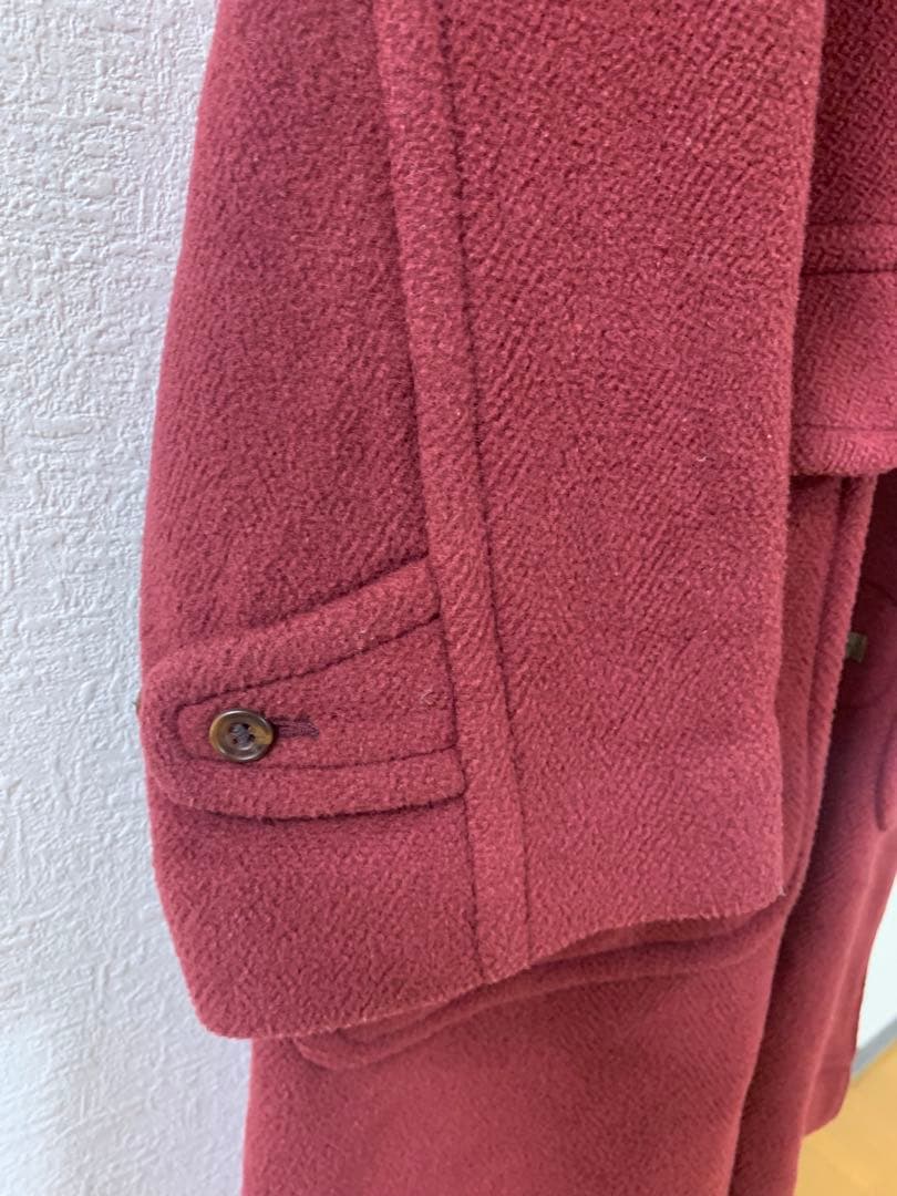 希少】旧タグ緑タグINVERTERE ダッフルコートヘリンボーンムーア