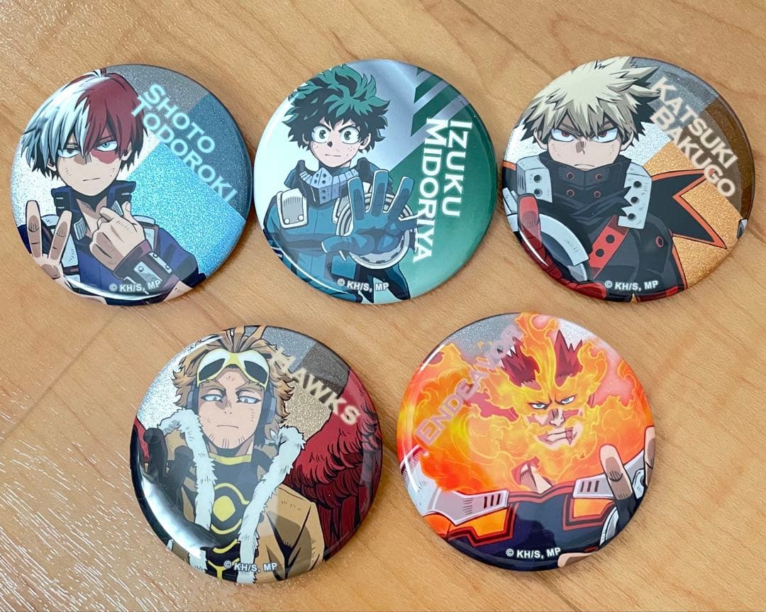 ヒロアカ 缶バッジセット - メルカリ