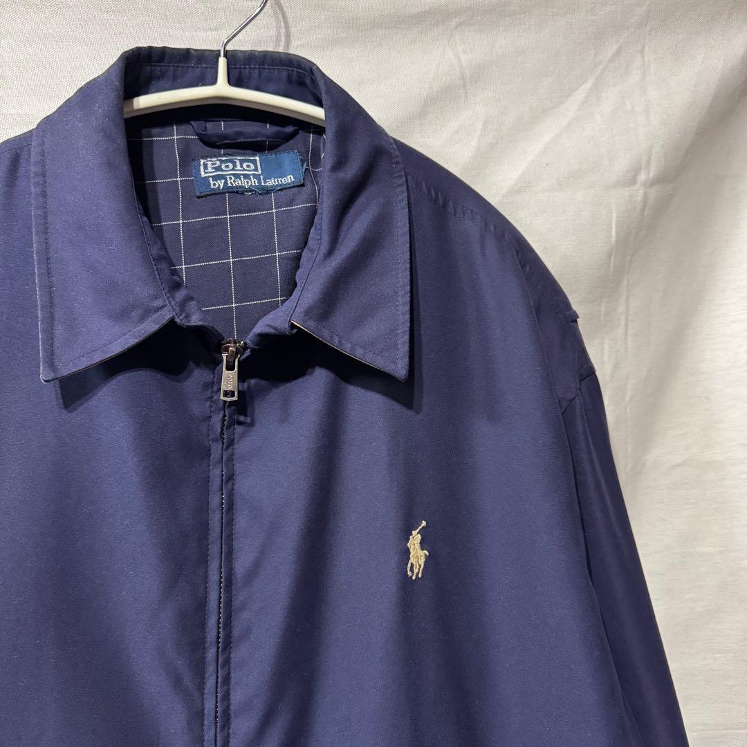 Ralph Lauren スイングトップ フェード ネイビー - メルカリ