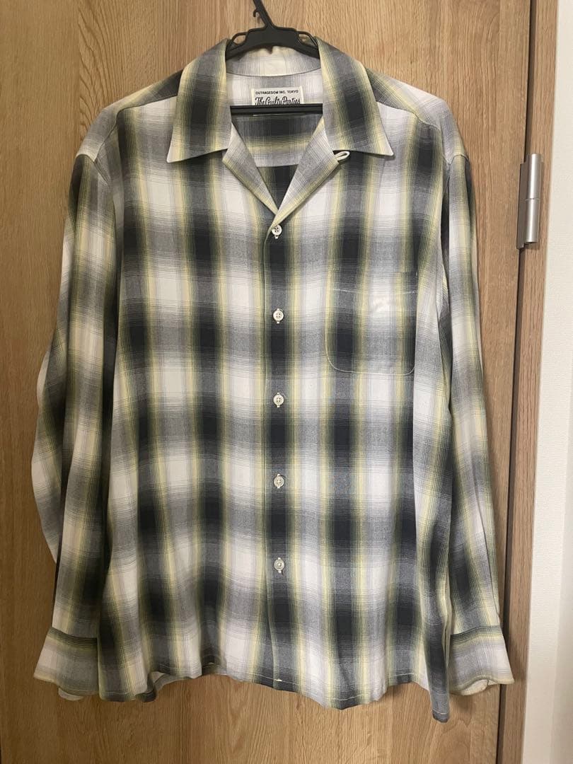 WACKO MARIAワコマリア オンブレ シャツ XL - メルカリ