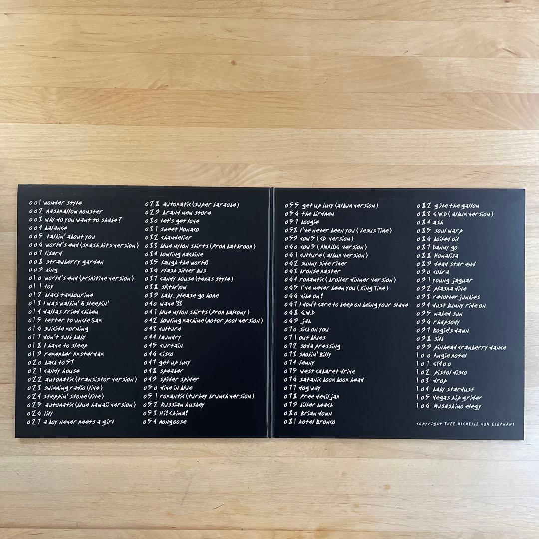 ミッシェル・ガン・エレファント 106 レコード2枚組 - メルカリ