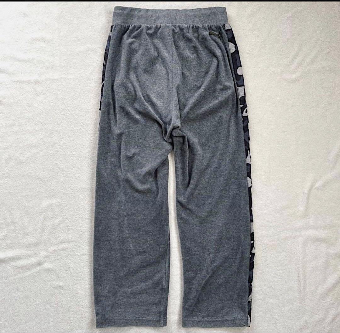 PUMAプーマベロアトラックスーツジャケットパンツ上下セットアップ迷彩