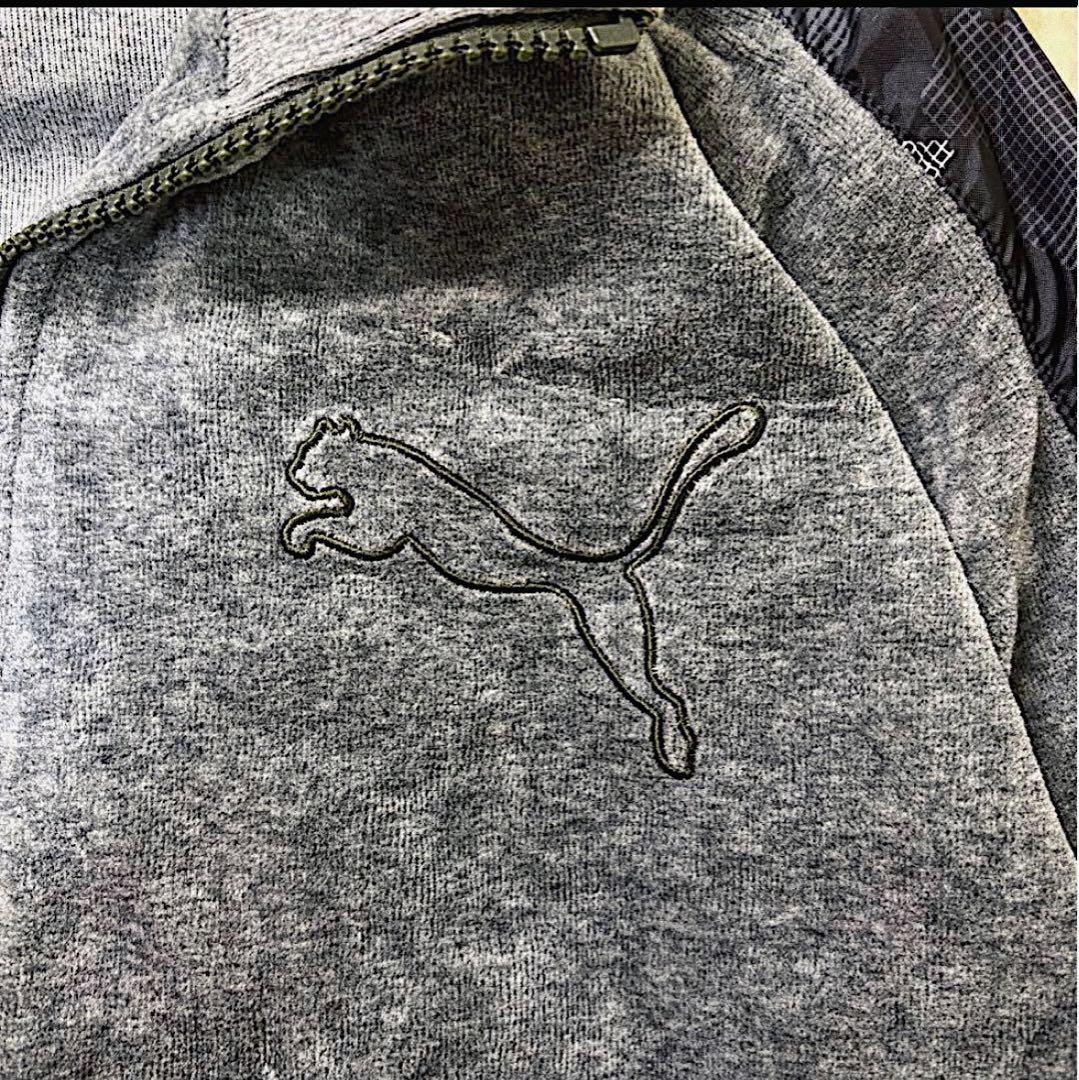 PUMAプーマベロアトラックスーツジャケットパンツ上下セットアップ迷彩