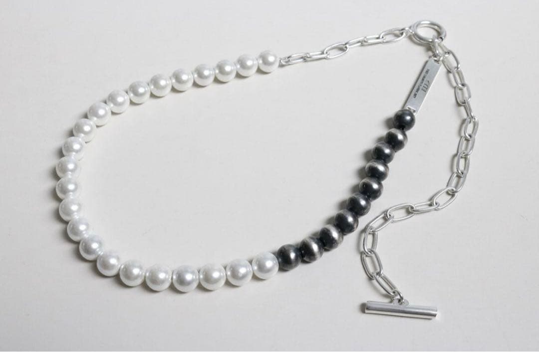 s'yte パール ネックレス yohji yamamoto ヨウジヤマモト - メルカリ