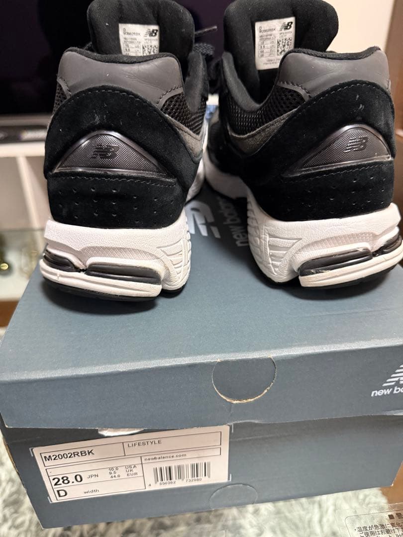 New Balance M2002RBK ブラック 28.0cm