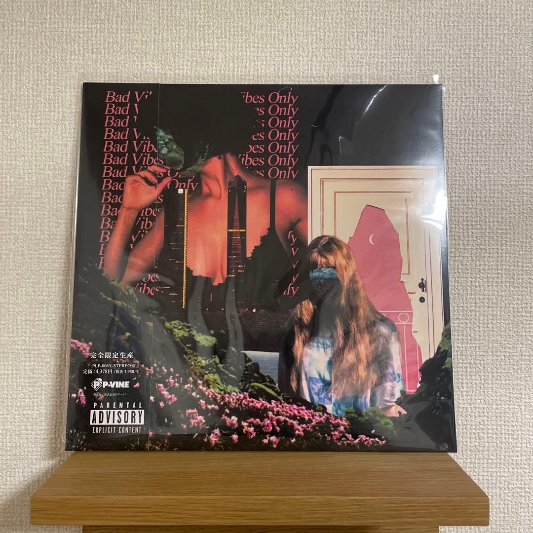 NF zessho レコード　bad vibes only NF Zessho『Bad Vibes Only (Black+Pink Splatter Vinyl)』LP