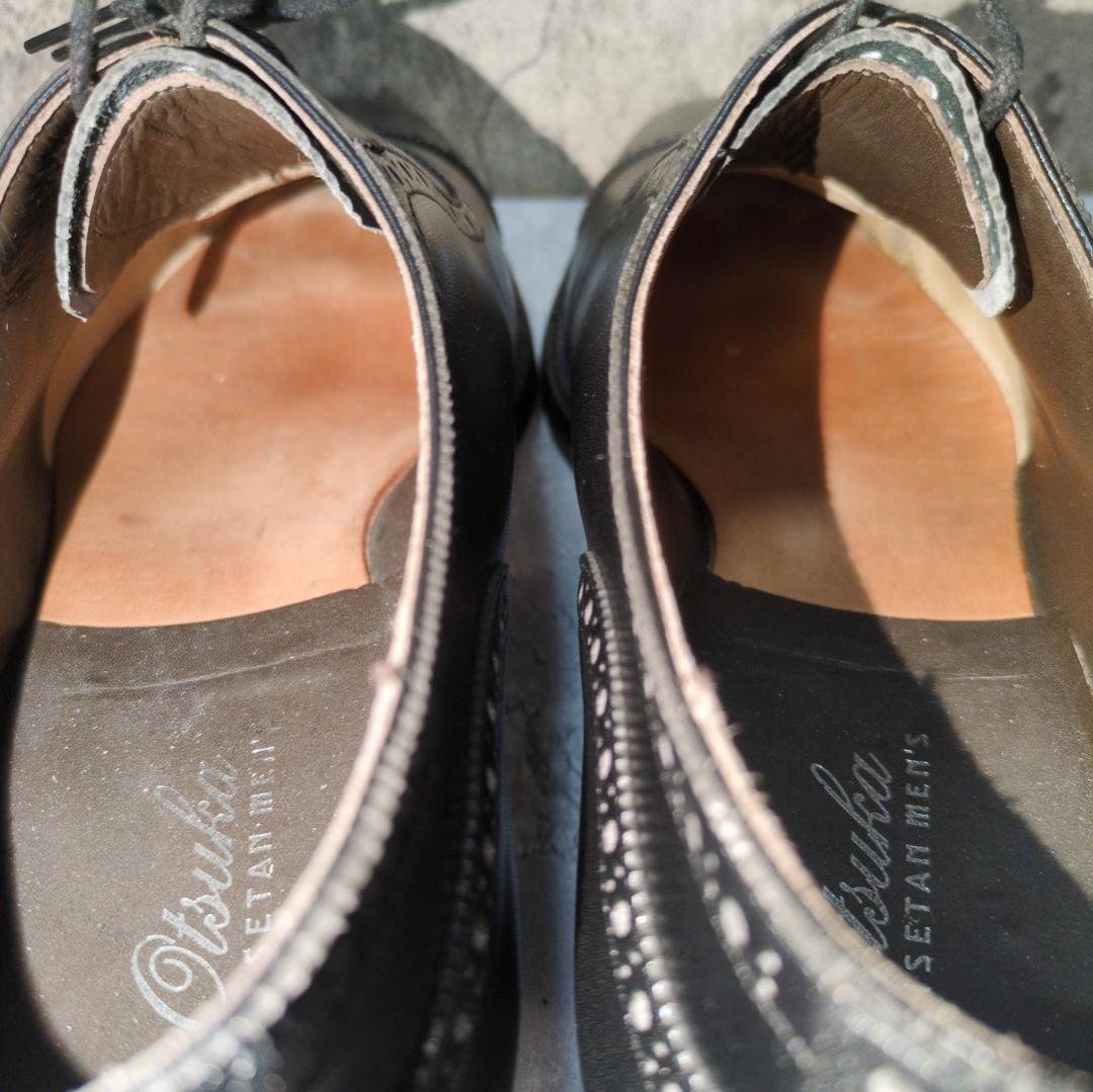 美品】大塚製靴 OtsukaIS-402 パンチドキャップ 伊勢丹別注26.5 - メルカリ