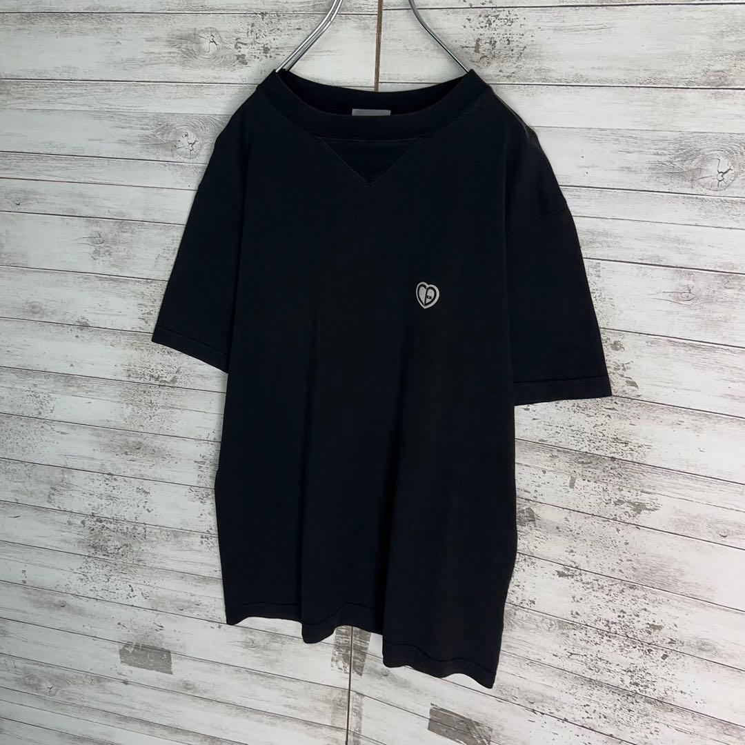 美品・近年モデル】ディオール ハートCDロゴ 定番カラー黒 半袖tシャツ