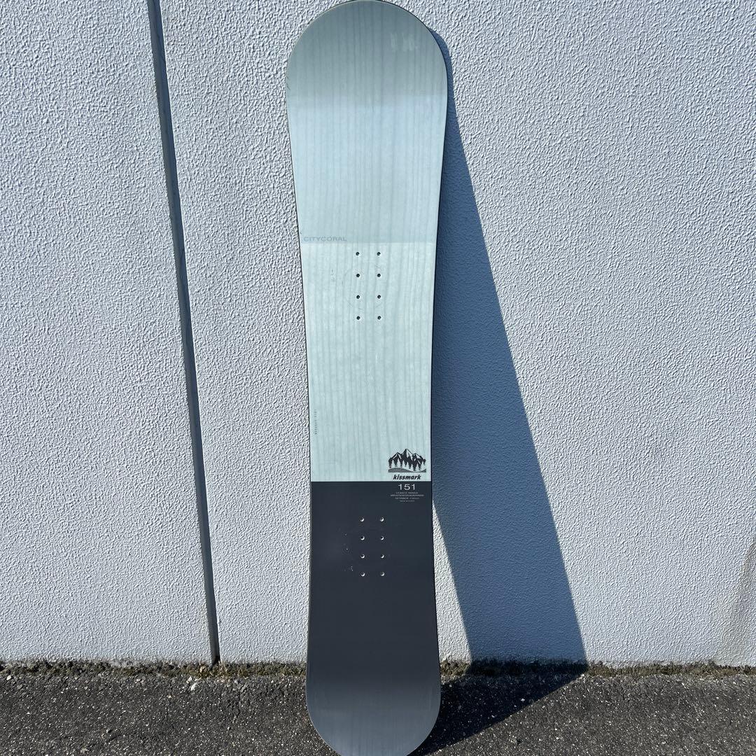kissmark CITYCORAL スノーボード 151cm 板のみ - メルカリ