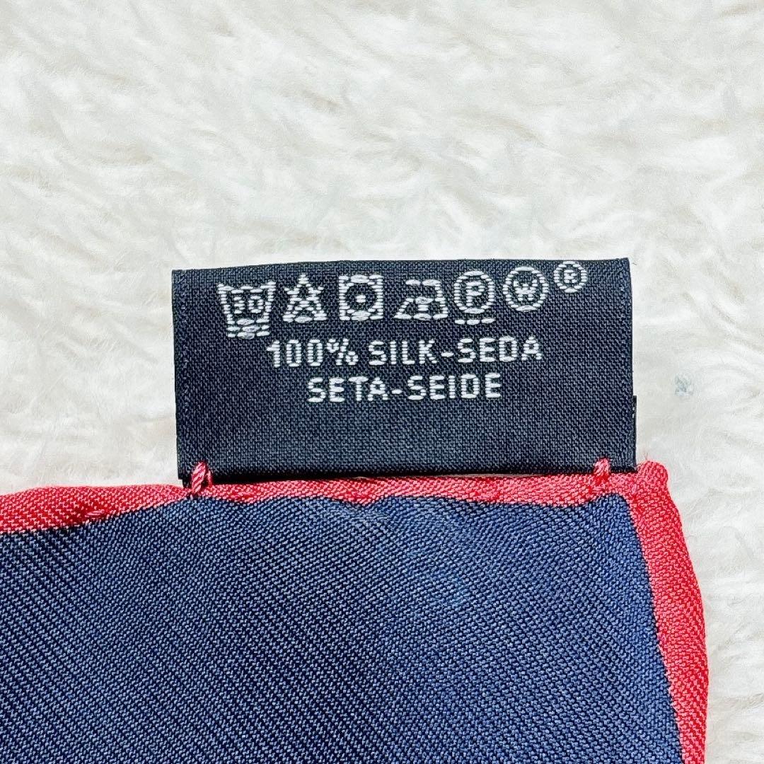 極美品】エルメス カレ90 モダンなレオパード 切替 シルクスカーフ