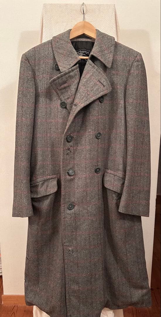60~70s Burberrys 英国製 ウール ツイードコートスペシャリティ - メルカリ