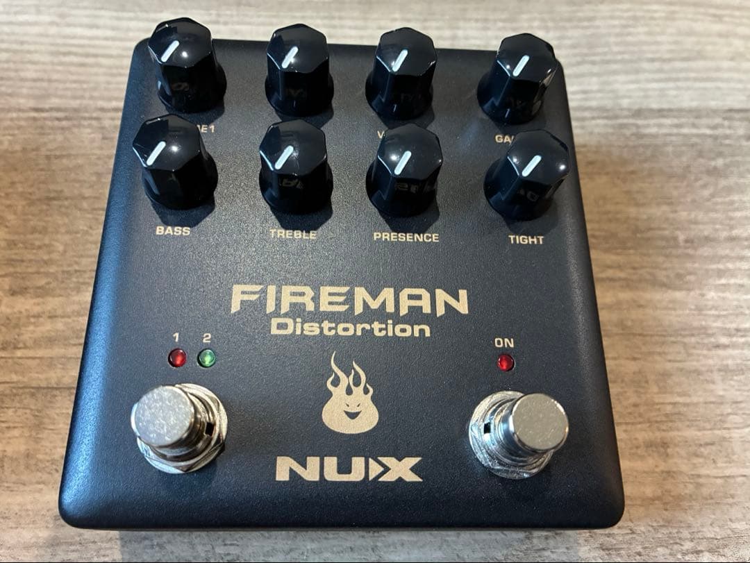 ギター nux Fireman Amazon.com: NUX Fireman Distortion Effect Pedal, Dual Channel
