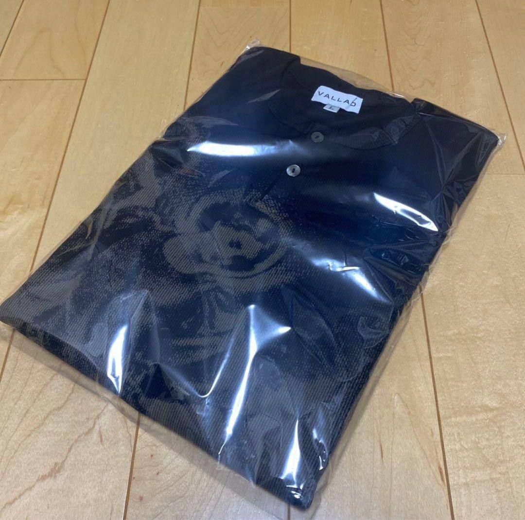 VALLAD V.HENRY NECK L/S サーマル ブラック L IO