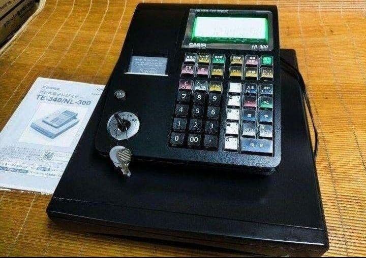 カシオレジスター　TE-340/NL300　フル設定無料　366888