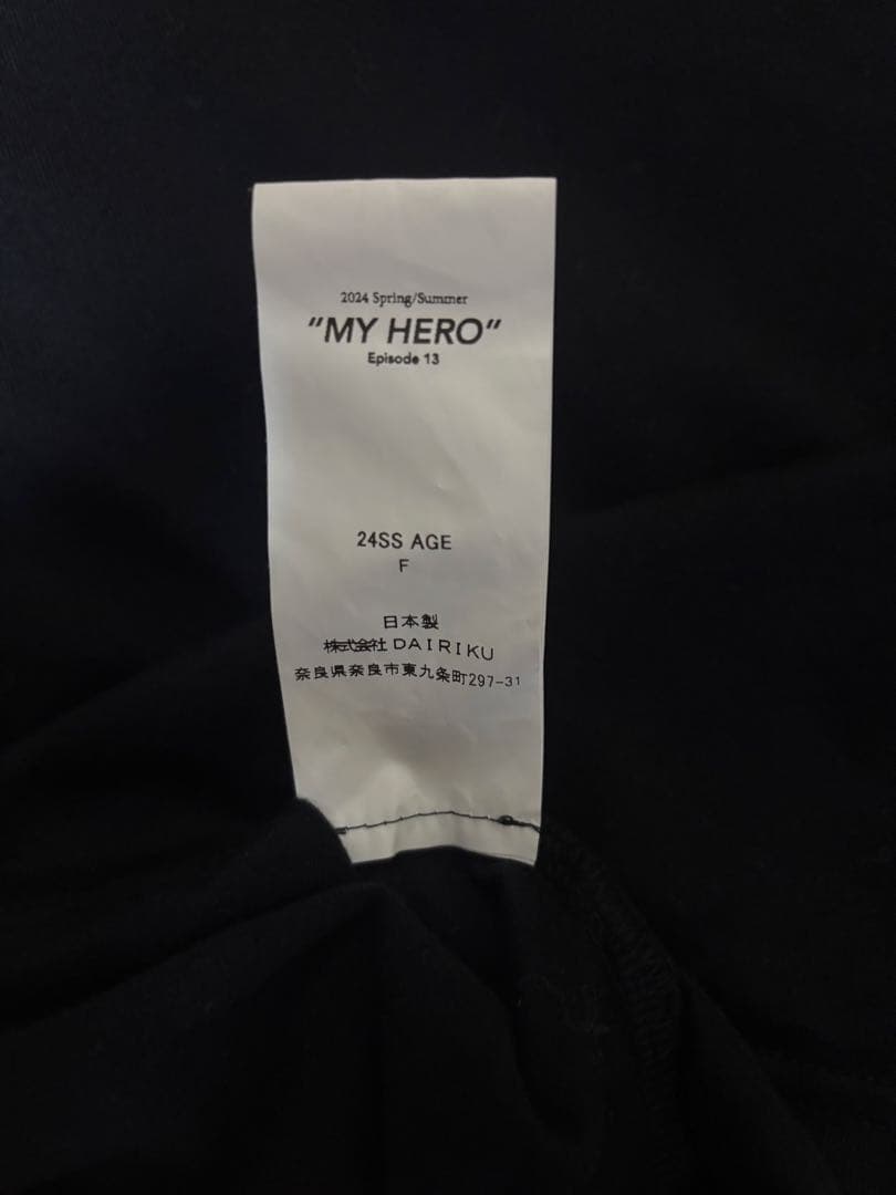 トップス DAIRIKU \"AGE\" Layered TEE Age factory