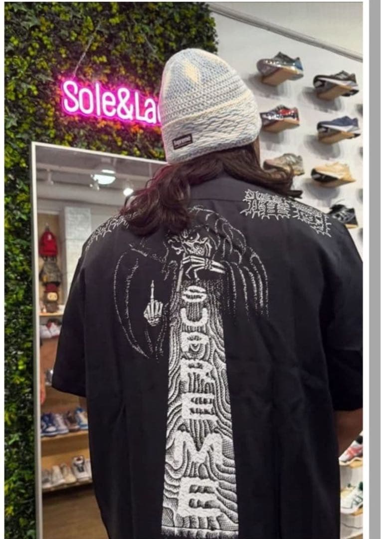 supreme yohji yamamoto シャツ SUPREME x YOHJI YAMAMOTO Signature Logo T-Shirt Tee Black Mens