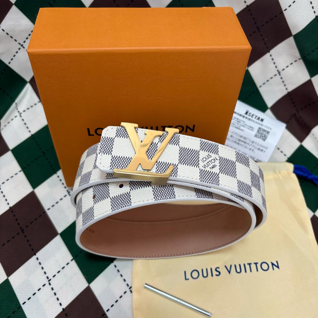 ルイヴィトン ベルト 楽天市場】【未使用品】 ルイヴィトン ベルト メンズ LVダミエ