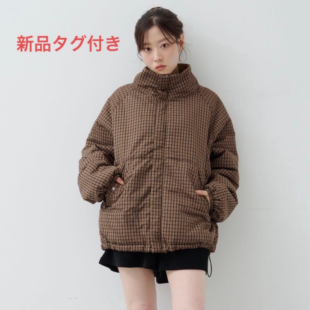 kastane チェック中綿リバーシブルアウター - メルカリ