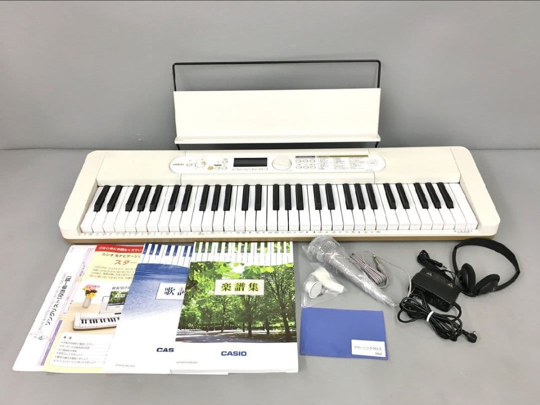 カシオ光ナビゲーションキーボードLK-536 - メルカリ