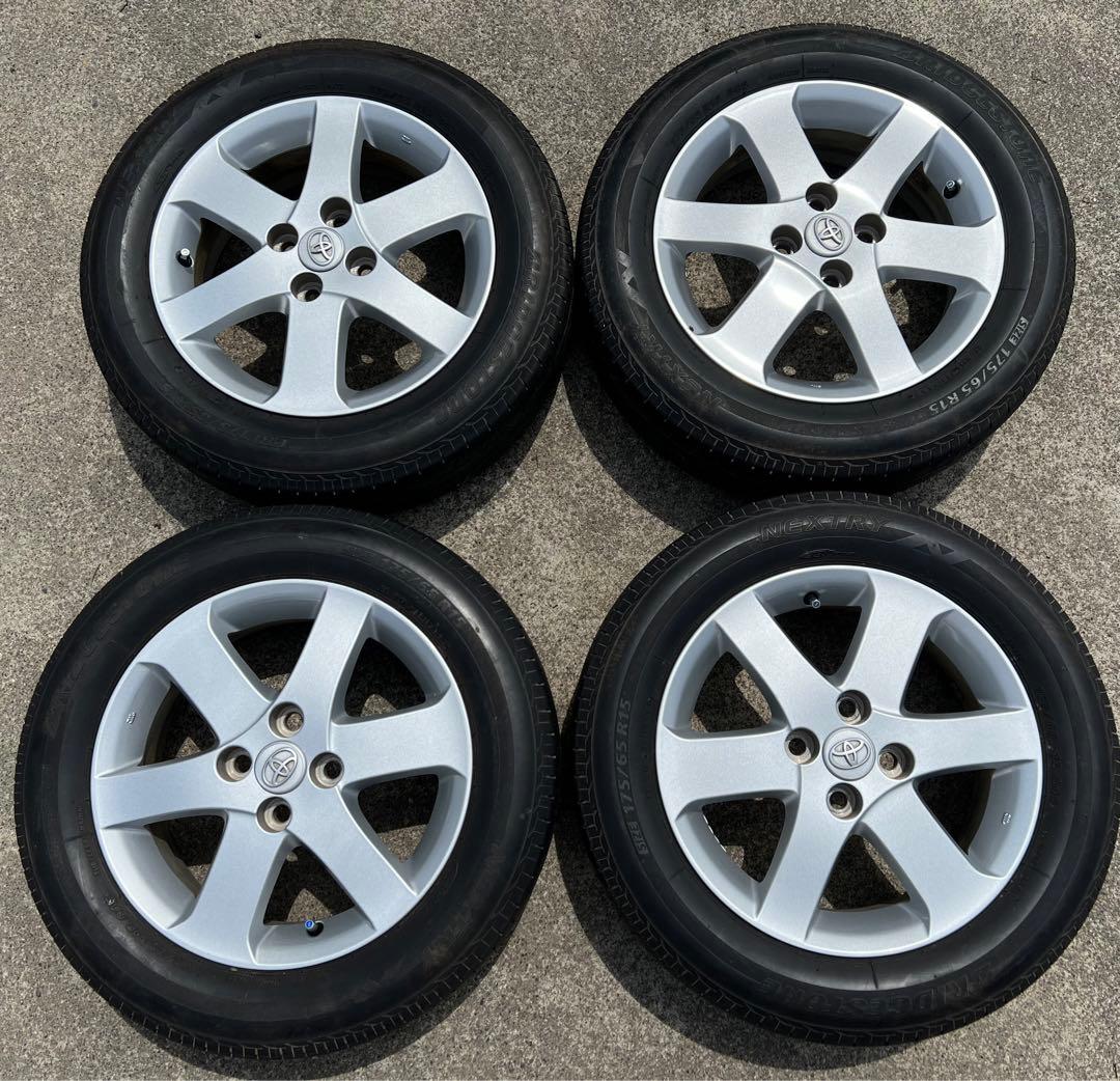 ☆トヨタ純正☆ 175/65R15 アルミ ポルテ スペイド ブリヂストン