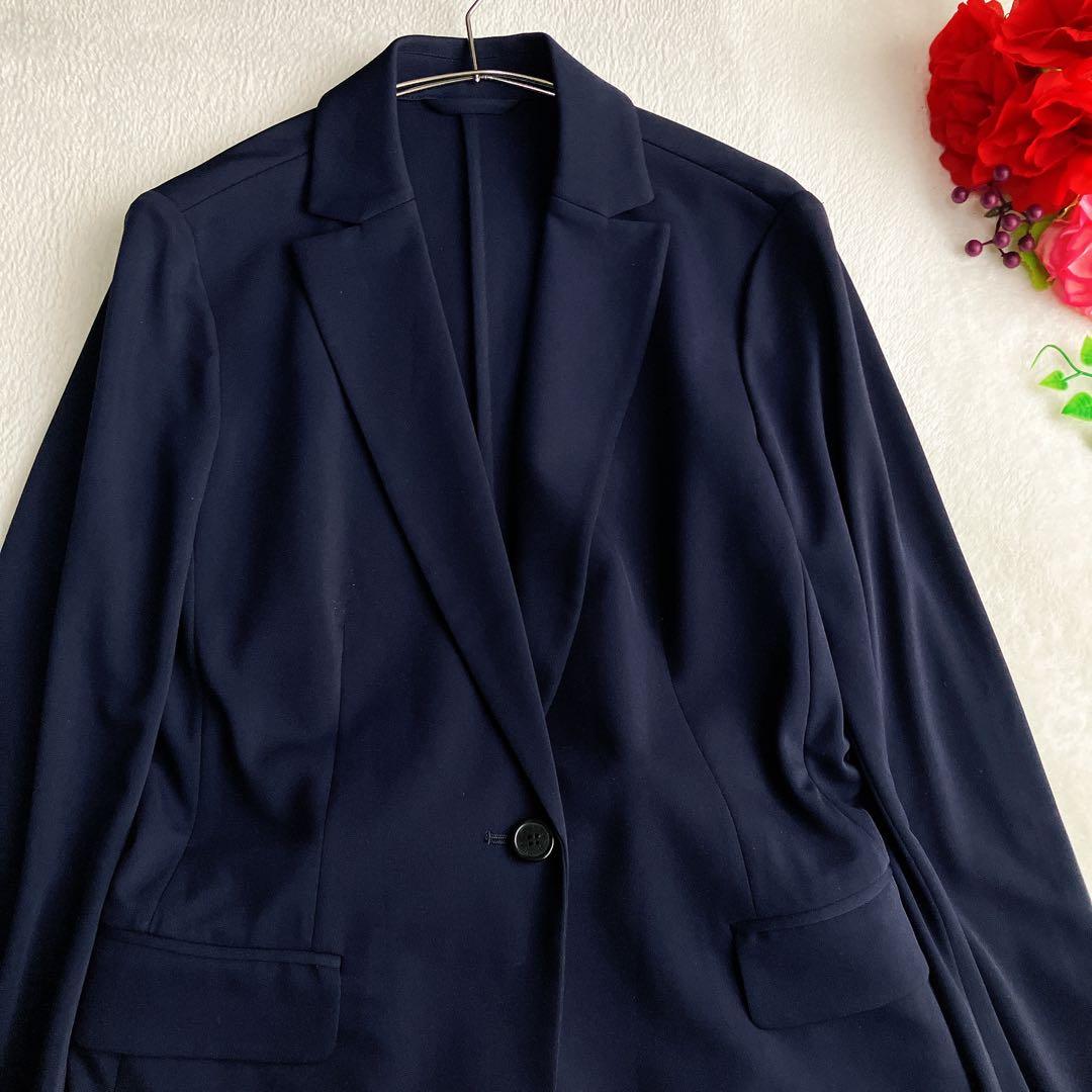 マッキントッシュ☆ストレッチ パンツスーツ トラベルスーツ ワイド