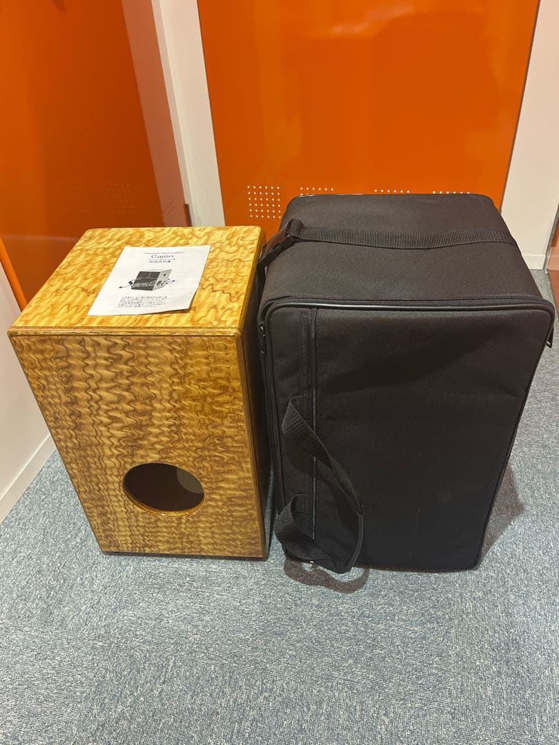 【美品】濱崎商会 Sentido リバーシブル　カホン　取説付 濱崎商会】Sentido、リバーシブルのカホンが入荷いたしました