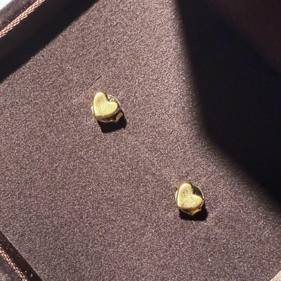 TEN. ハートピアス　ゴールド