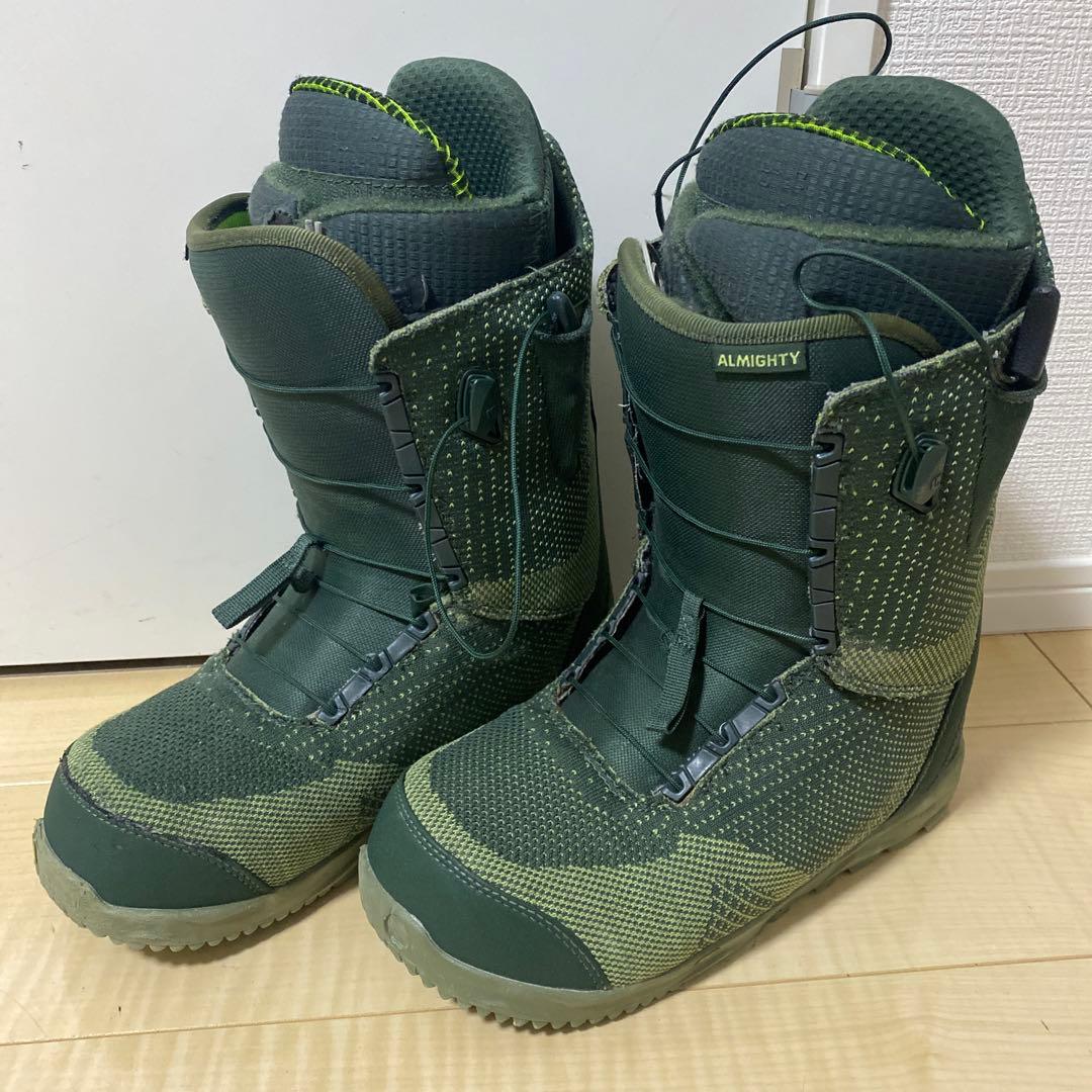 【美品_即日発送】BURTON スノボブーツ ALMIGHTY 27.0cm