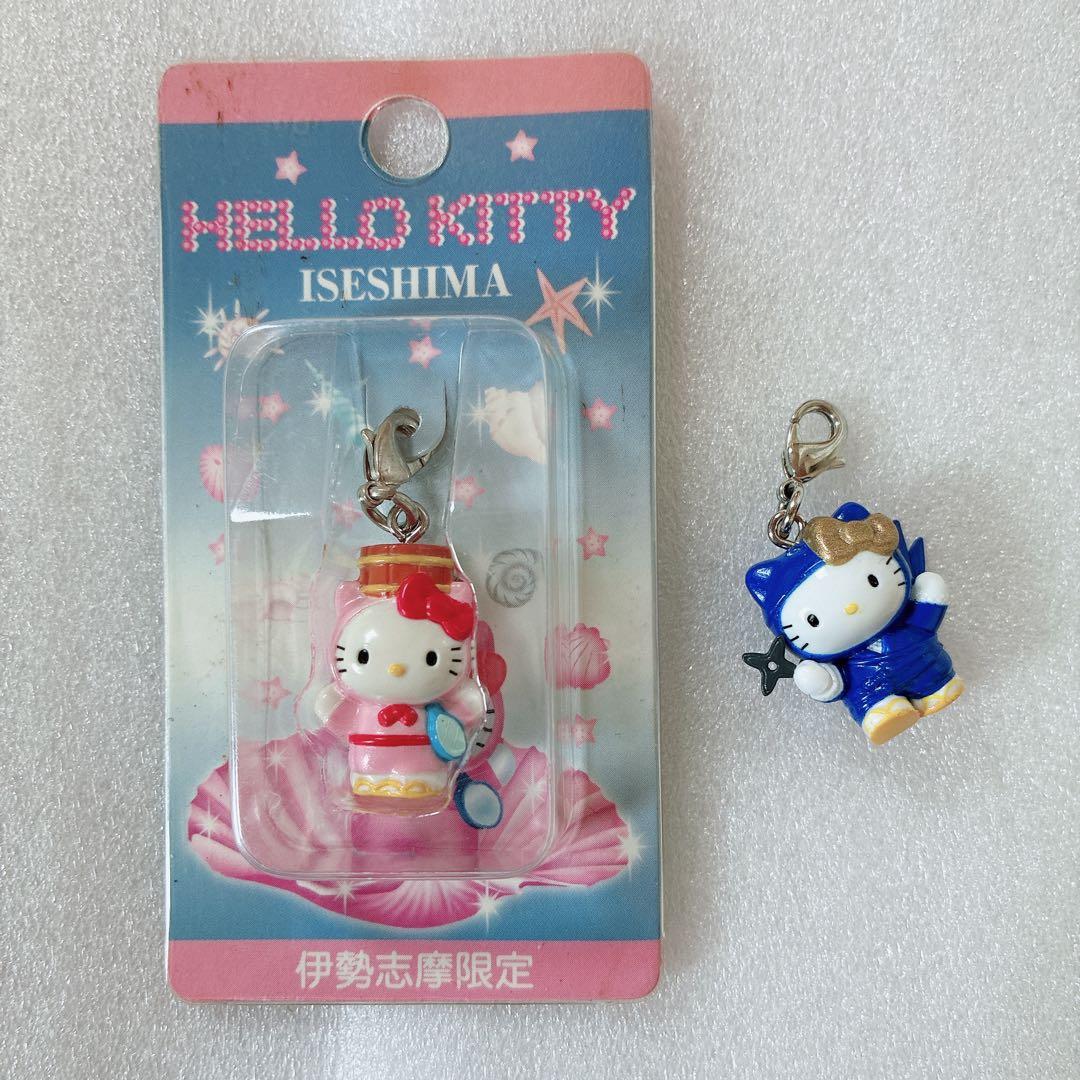 三重限定】ご当地キティファスナーマスコット 伊賀忍者は箱無し 伊勢