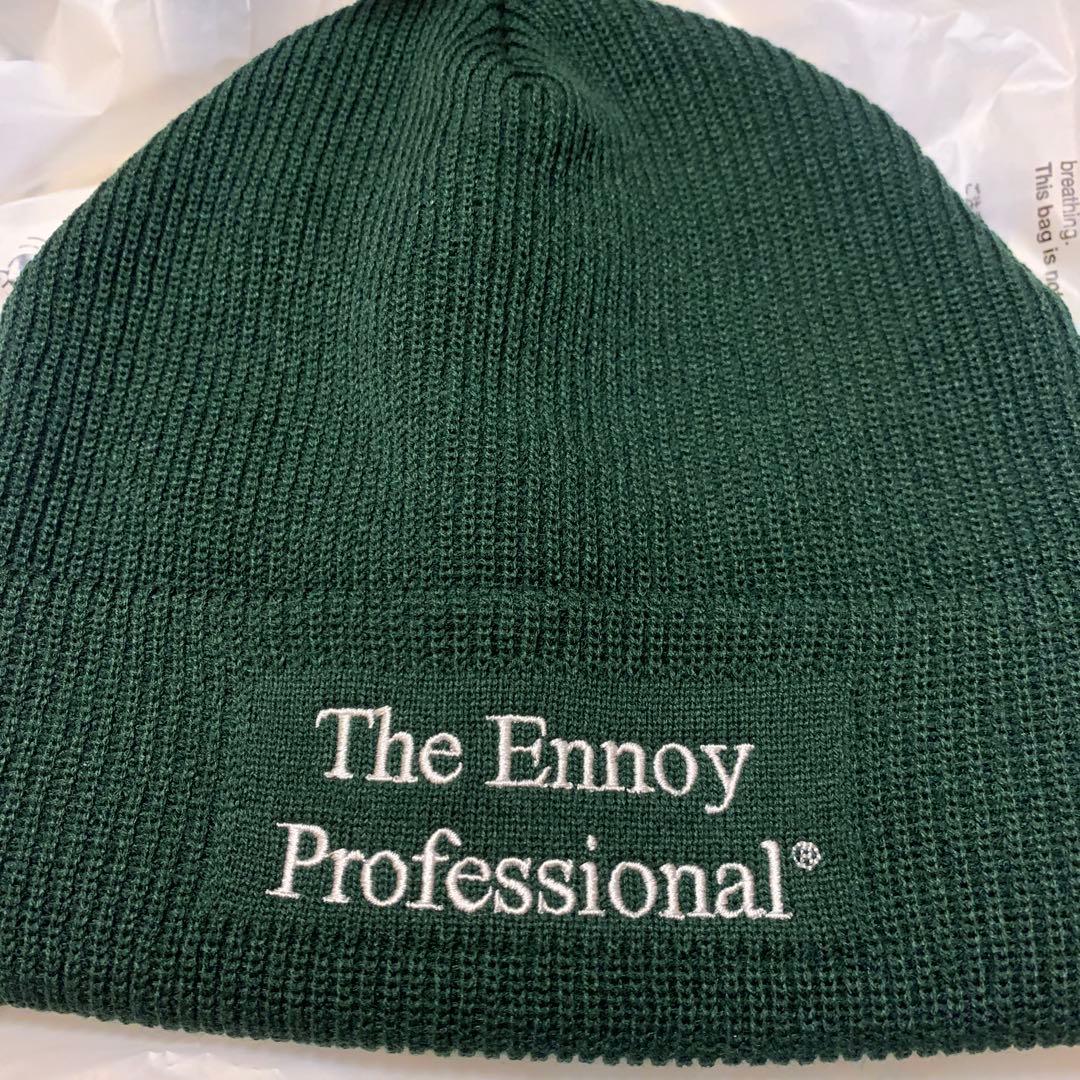 ENNOY PROFESSIONAL KNIT CAP GREEN ニット帽 - メルカリ