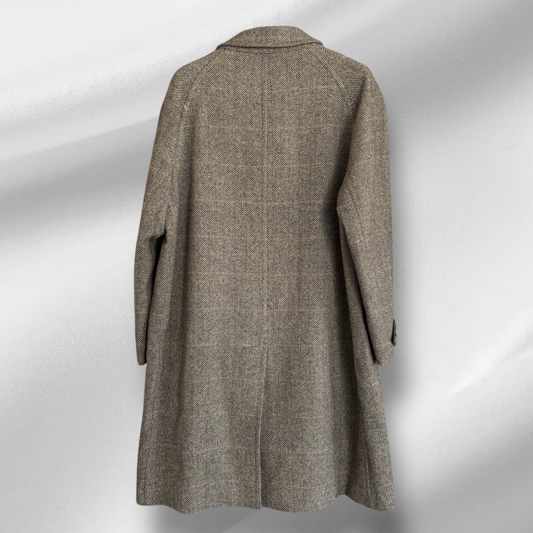バーバリーロンドン ウール コート チェック柄 ヴィンテージ Burberry