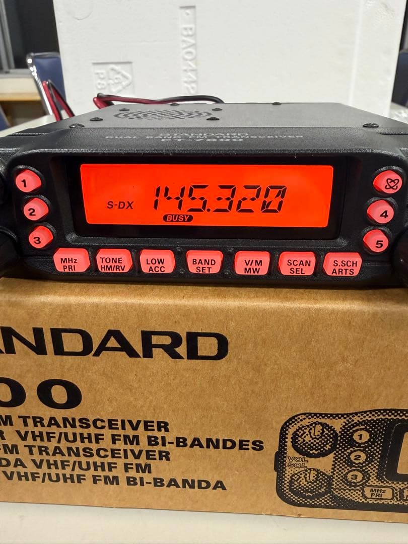 STANDARD FT-7800 デュアルバンド受信機　モービル機 FT-7800/FT-7800H