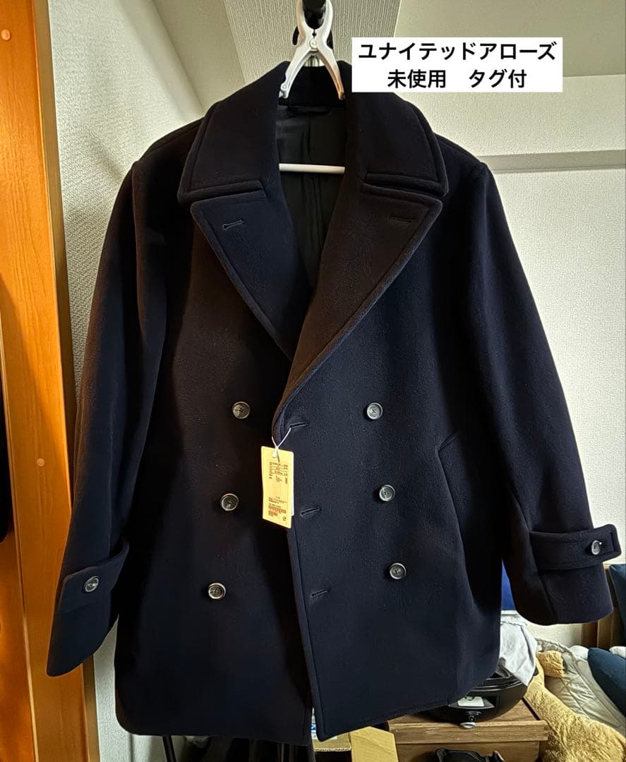 未使用　タグ付き　UNITED ARROWS ユナイテッドアローズ Pコート