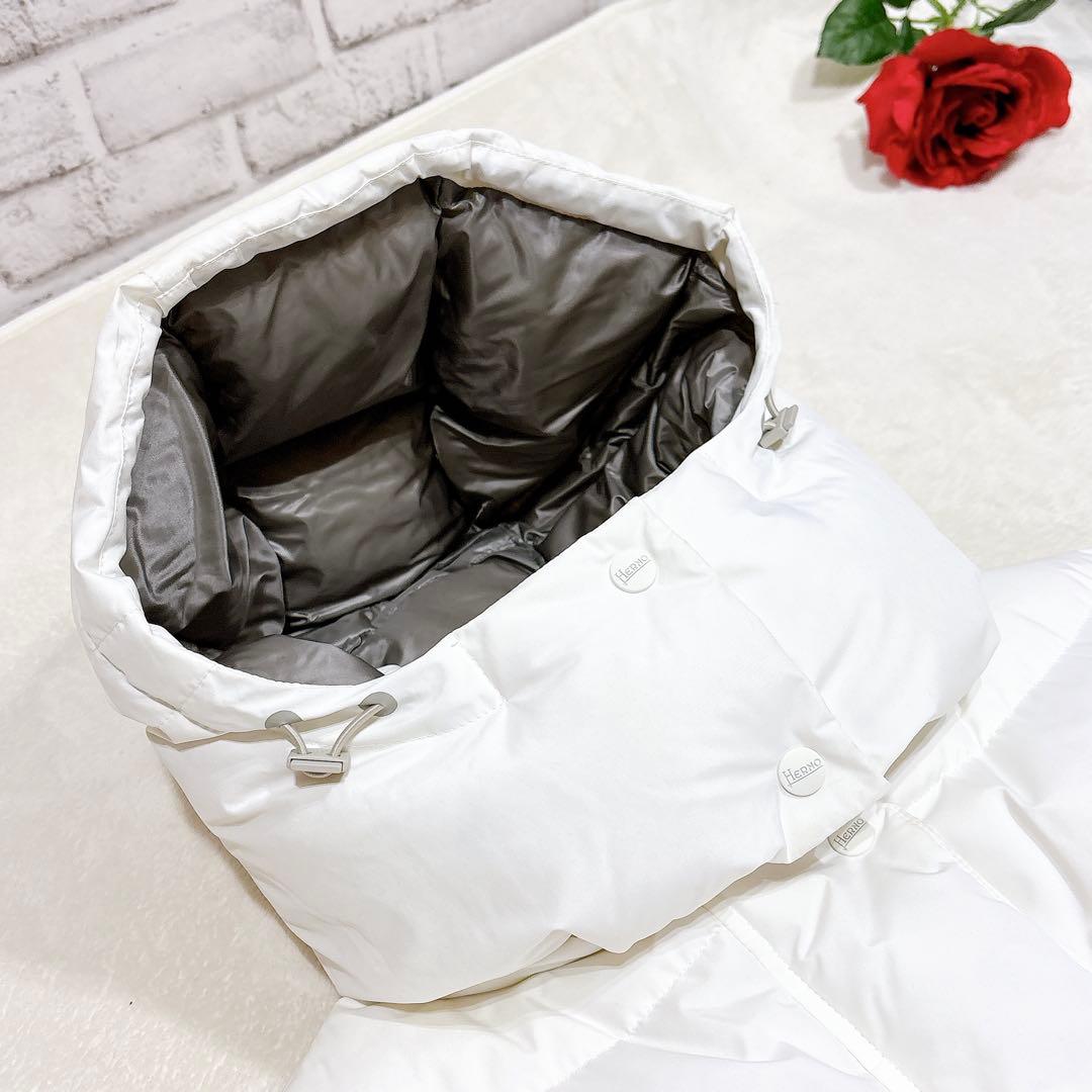 ヘルノ　ラミナー　ゴアテックス　ダウンジャケット　ホワイト　40 レディース