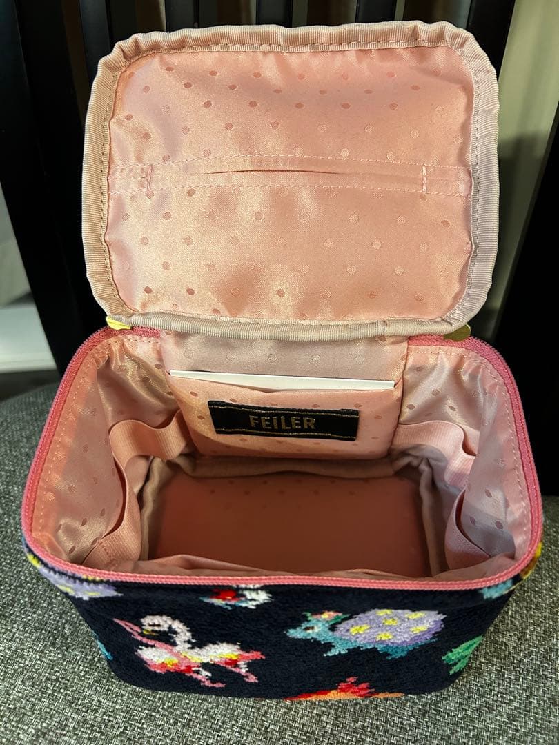 FEILER 神崎恵さん×フェイラー ファンキーフォーチュン バニティポーチ